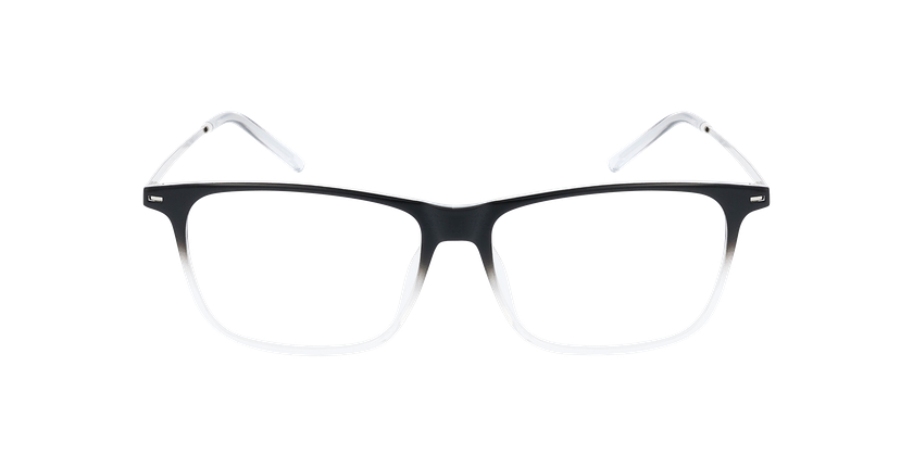LUNETTES DE VUE homme MAGIC 117 noir/argenté - Vue de face