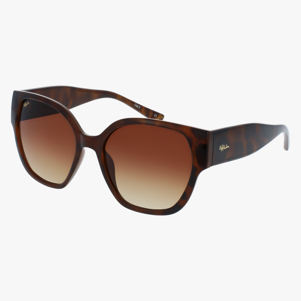 Lunettes de soleil femme CANDELA écaille - Vue de face