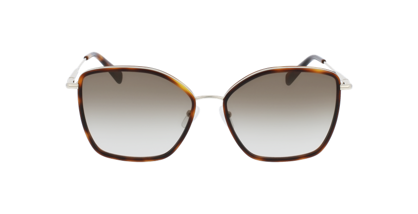 LUNETTES DE SOLEIL femme LO685S doré - Vue de face