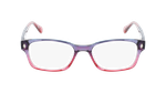Lunettes de vue femme MAGIC 146 violet/rose - Vue de face