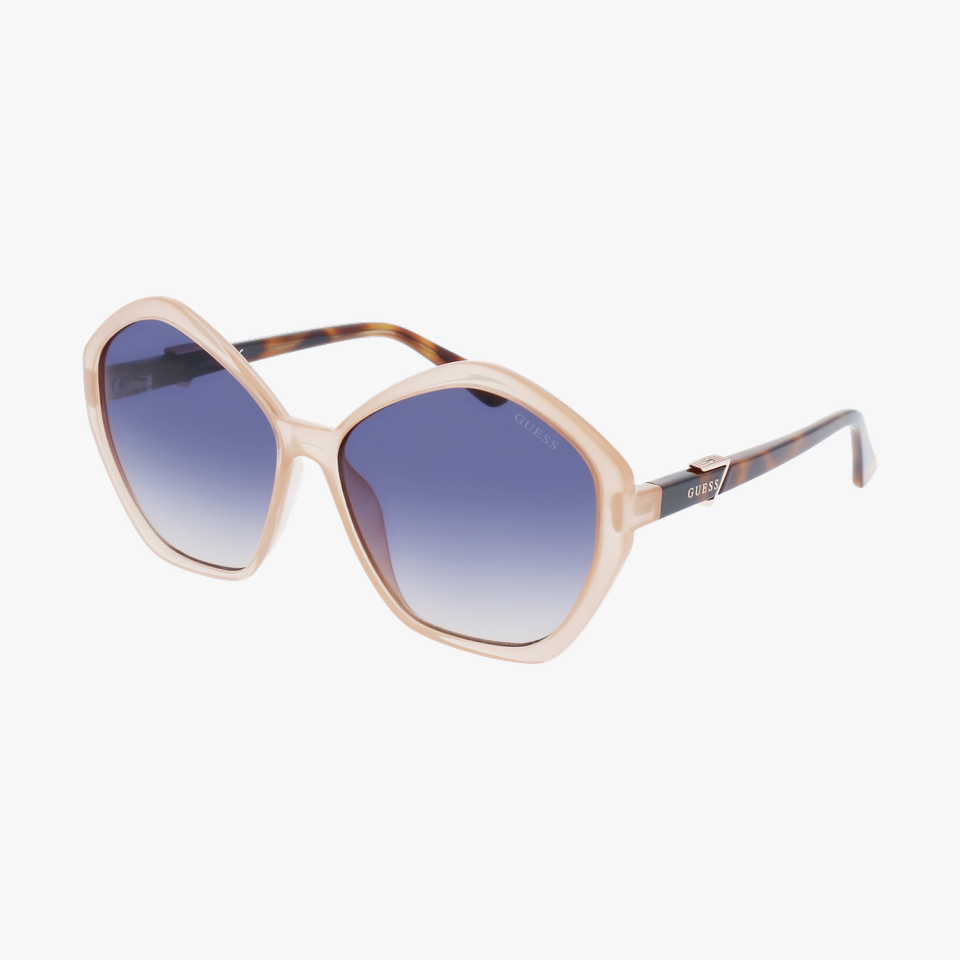 Lunettes de soleil femme GU7813 72W rose - Vue de face
