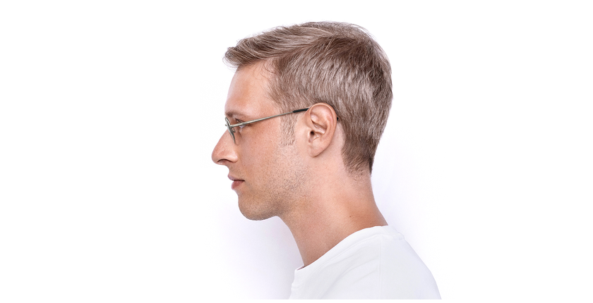 LUNETTES DE VUE NEIL argenté - Vue de côté