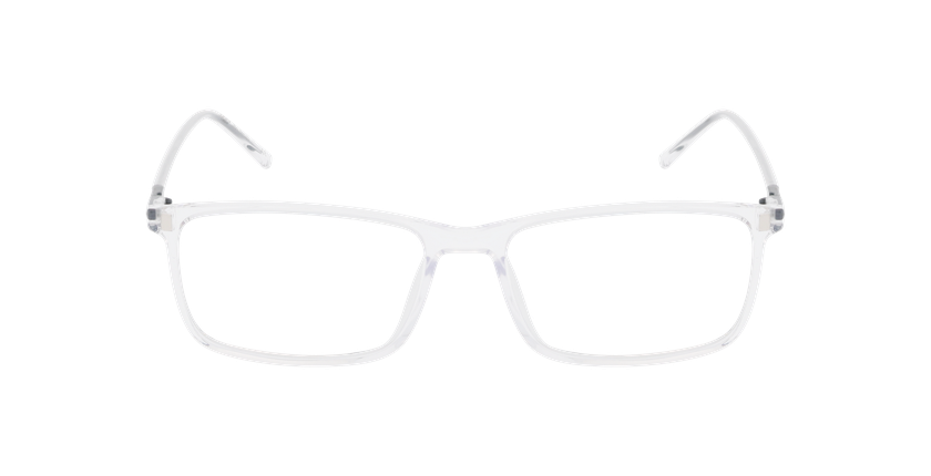Lunettes de vue homme HAROLD blanc - Vue de face