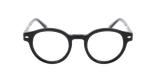 Lunettes de vue femme CARACTÈRES DISCRÈTE noir - Vue de face