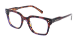 Lunettes de vue femme CARACTÈRES EXPRESSIVE violet - Vue de face