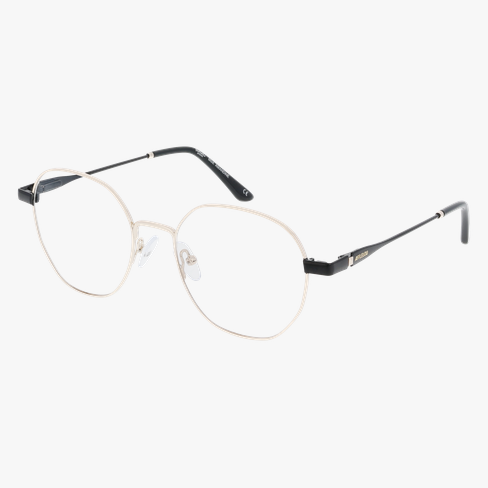 Lunettes de vue femme AMANDINE noir/dorée