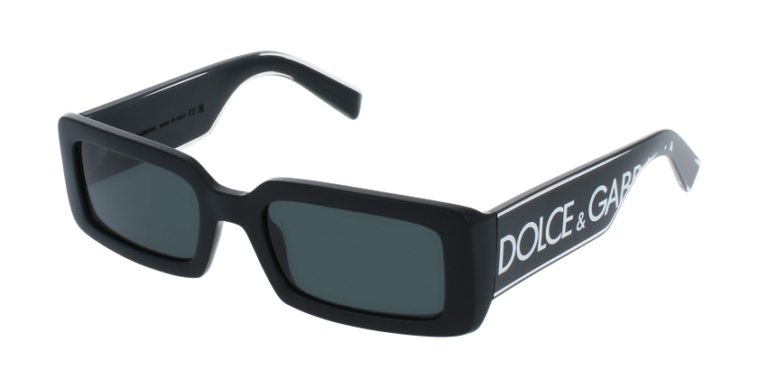 LUNETTES DE SOLEIL femme DG6187 noir - Vue de face