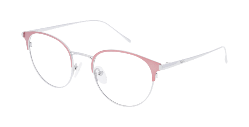 Lunettes de vue femme MAGIC231 rose/argenté - Vue de face