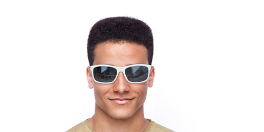 LUNETTES DE SOLEIL SAIL POLARIZED blanc/bleu