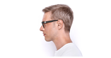 Lunettes de vue L2904 noir - Vue de côté