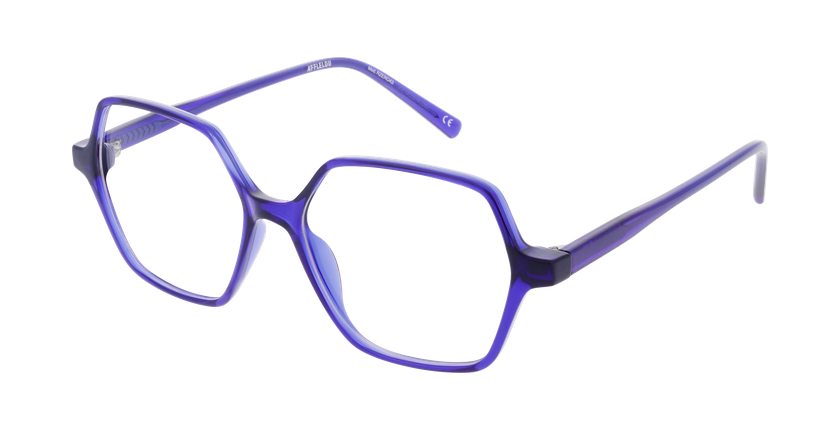 Lunettes de vue femme RZERO43 violet - Vue de face