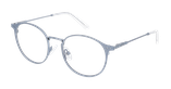 Lunettes de vue femme ANGELIQUE bleu - Vue de face