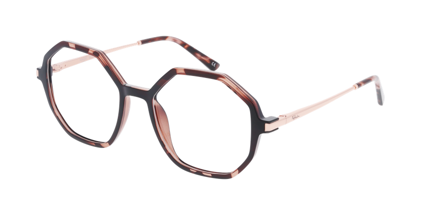 Lunettes de vue femme DIANE écaille - Vue de face