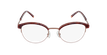 LUNETTES DE VUE femme STRAUSS écaille/rouge - Vue de face