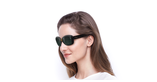 LUNETTES DE SOLEIL femme JACKIE OHH écaille - vue de 3/4