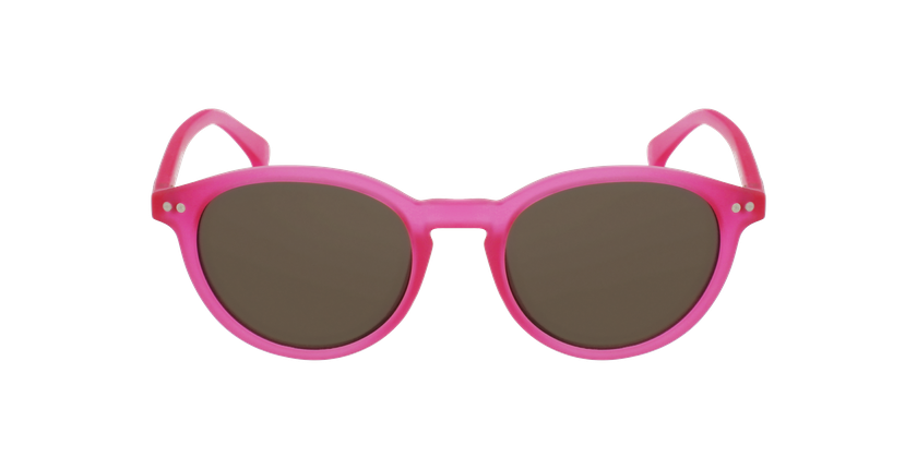 LUNETTES DE SOLEIL enfant STEFANY rose - Vue de face