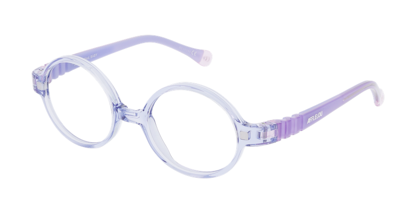 Lunettes de vue enfant BABY violet - Vue de face