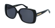 LUNETTES DE SOLEIL femme MARC 423/S noir/bleu - vue de 3/4