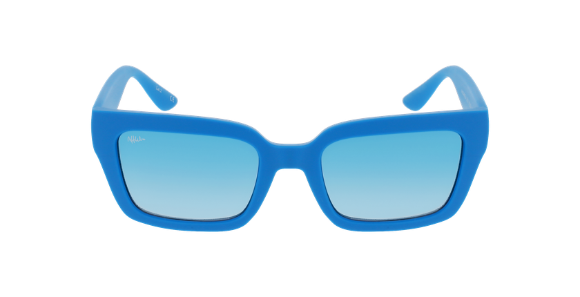 LUNETTES DE SOLEIL femme DANIELA bleu/bleu foncé mat - Vue de face
