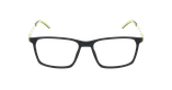 Lunettes de vue homme MAGIC273 noir/vert - Vue de face