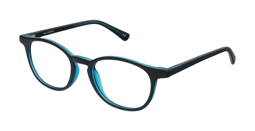 Lunettes de vue enfant RZERO22 bleu - Vue de face