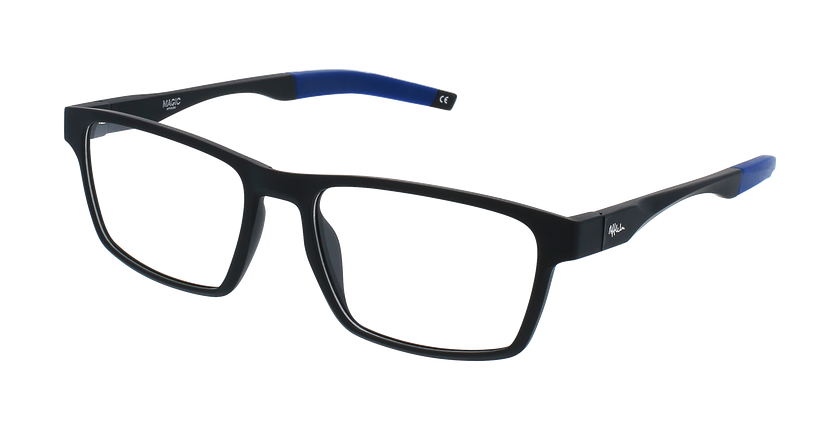 LUNETTES DE VUE homme MAGIC 188 noir/bleu - Vue de face