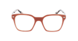 Lunettes de vue femme MAGIC 167 rose/écaille - Vue de face