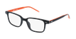 LUNETTES DE VUE enfant MAGIC MARCUS noir/orange - Vue de face