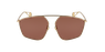 Lunettes de soleil femme GG0437SA dorée