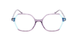 Lunettes de vue femme MAGIC279 violet - Vue de face