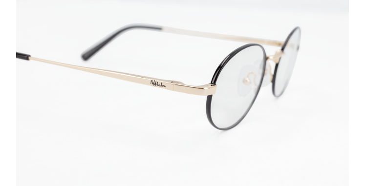 LUNETTES DE VUE NEIL noir/doré