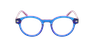 Lunettes de vue femme CARACTÈRES DISCRÈTE bleu