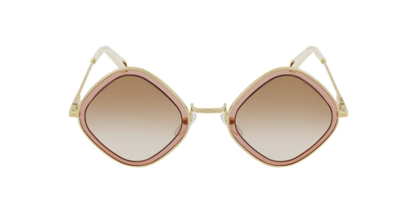 LUNETTES DE SOLEIL femme CE165S doré - Vue de face