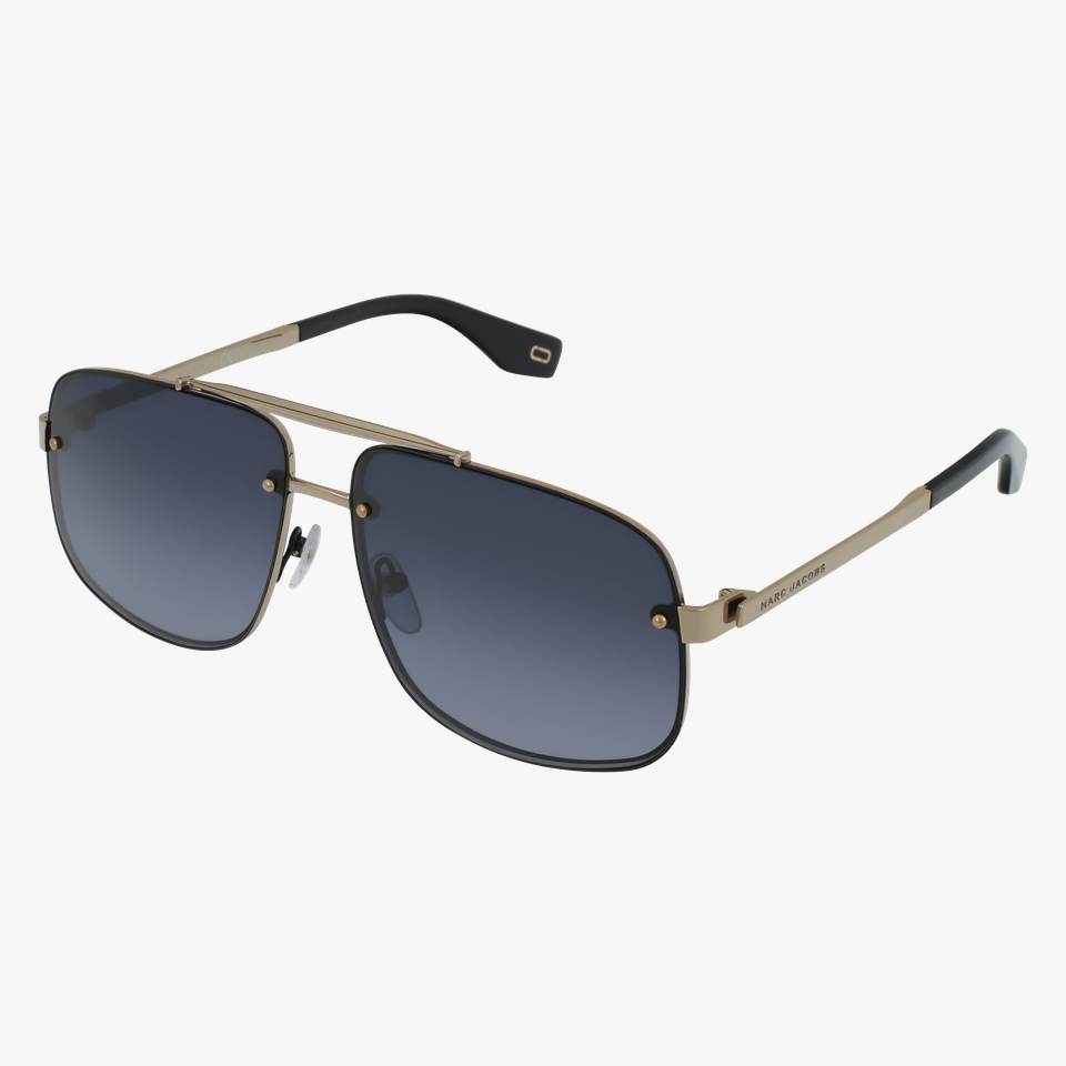 Lunettes de soleil homme MARC 318/S dorée - Vue de 3/4