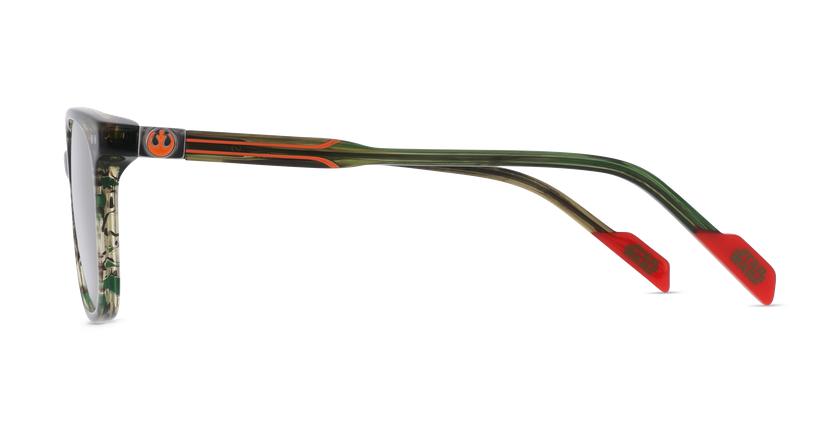 Lunettes de vue enfant 6 vert - Vue de face