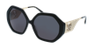 LUNETTES DE SOLEIL femme LILY LA91018 noir - Vue de face
