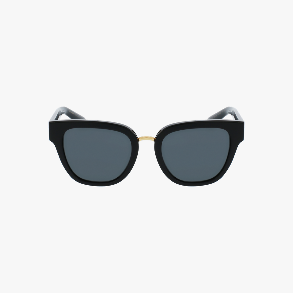 Lunettes de soleil femme DG4437 noir - Vue de face