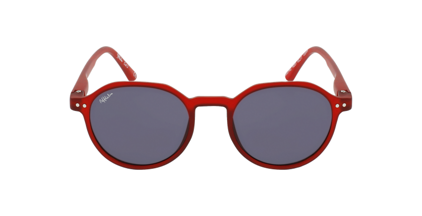 LUNETTES DE SOLEIL enfant PAZ rouge - Vue de face
