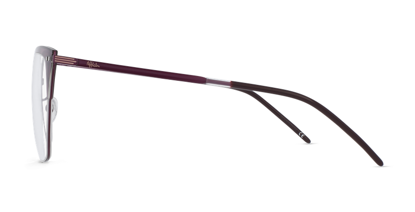 Lunettes de vue femme MAGIC 201 violet - Vue de face