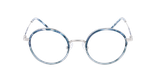 Lunettes de vue homme MAGIC225 bleu/gris - Vue de face