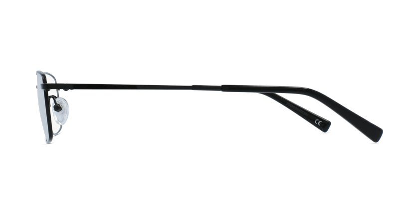 Lunettes de vue femme RZERO7 noir - Vue de côté