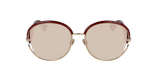 LUNETTES DE SOLEIL femme DIORNEWVOLUTE rouge - Vue de face
