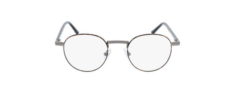 Lunettes de vue homme MAGIC ARTHUR écaille/argenté - Vue de face