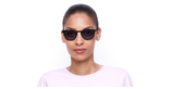 Lunettes de vue FORTY solaire Noire +2.00 noir - Vue de face