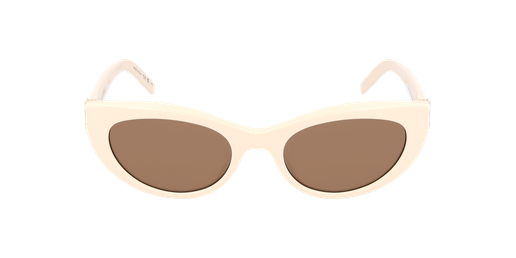 LUNETTES DE SOLEIL femme SL M115 beige Vue de face