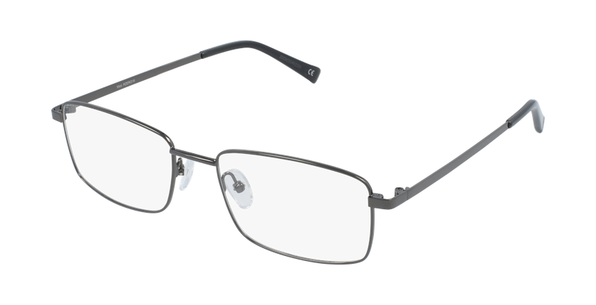 Lunettes de vue homme RZERO16 noir/gris - Vue de 3/4