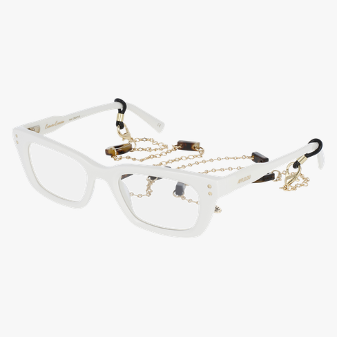 Lunettes de vue femme CARACTÈRES CRÉATIVE blanc