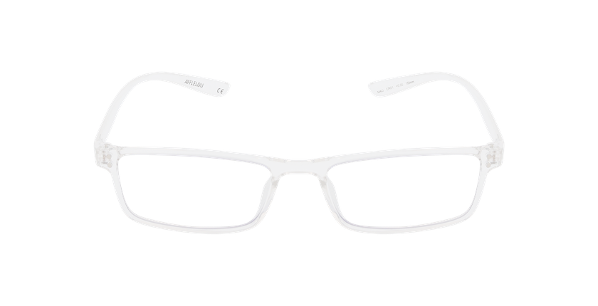 Lunettes de vue FORTY MAGIC M4UCR01 blanc - Vue de face