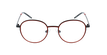 LUNETTES DE VUE homme MAGIC 155 noir/rouge - Vue de face