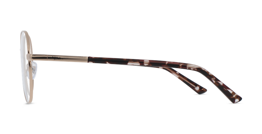 Lunettes de vue femme MAGIC MARIELLE dorée - Vue de face
